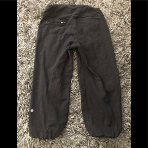 Lululemon cropped sweats